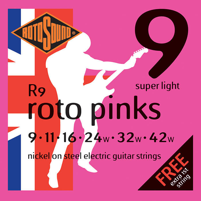 Rotosound R9 Nickel 9-42 Light Electric Strings