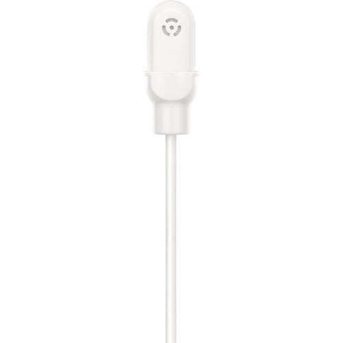 Shure DL4 DuraPlex Microphone cravate miniature omnidirectionnel pour émetteurs de poche (Blanc, TA4F)