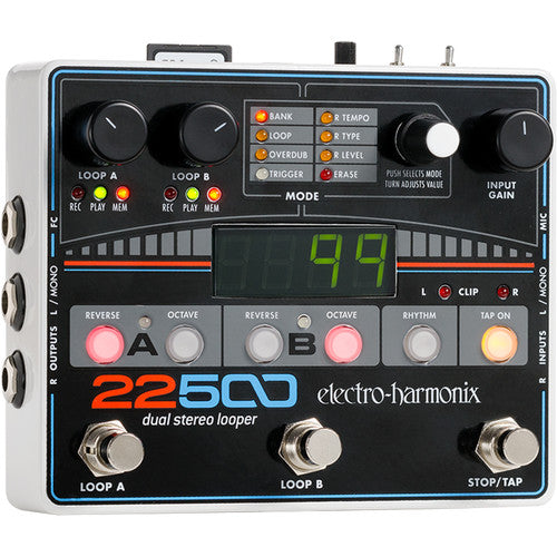 Electro-Harmonix 22500 LOOPER Dual Stereo Looper Pedal