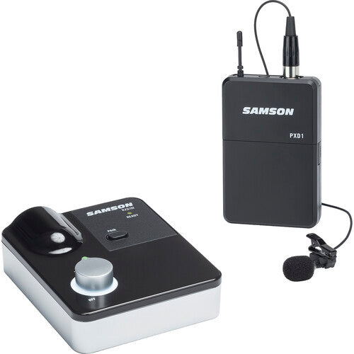 Système de microphone cravate cardioïde numérique sans fil Samson XPDM (2,4 GHz)