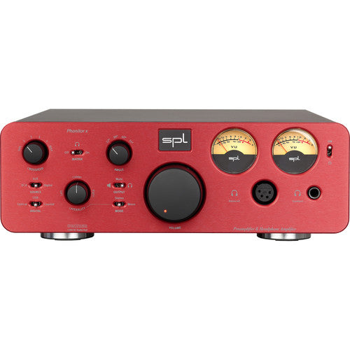SPL PHONITOR X Headphone Amplifier & Preamplifier w/ VOLTAiR Technology - Red