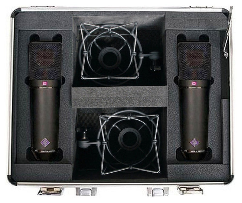 Neumann U 87 AI MT Microphone à condensateur stéréo (ensemble stéréo, noir)