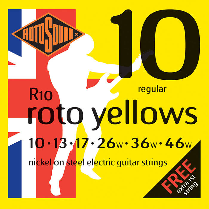 Rotosound R10 Nickel 10-46 Reg Electric Strings