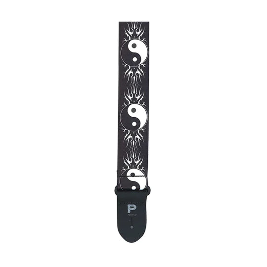 Profil PGS400-YY - Sangle de guitare en polyester de 2 "yin Yang
