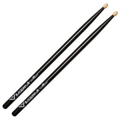 Vater VHEB5BW Eternal Black 5B Wood Tip Drumsticks