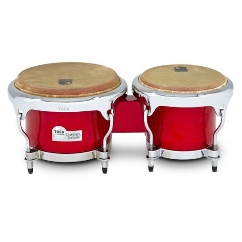 Toca Custom Deluxe Bongos - Matte Gray | Steve Weiss Music