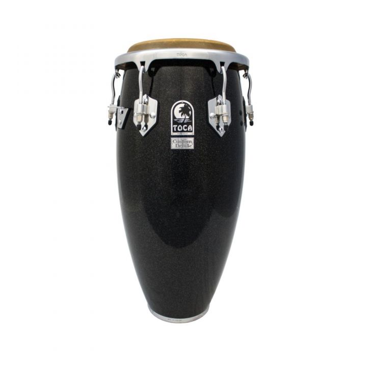 Toca 4611-3/4BKS Custom Deluxe Conga 11 3/4" - Black Sparkle