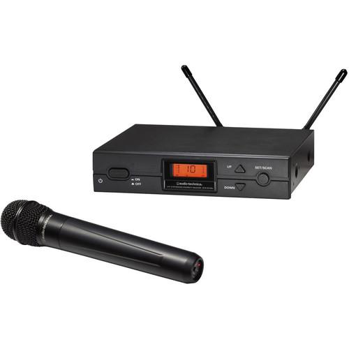 Audio Technica Atw-2120B Wireless Handheld Microphone System Bi 487125 To 506500M Hz - Red One Music