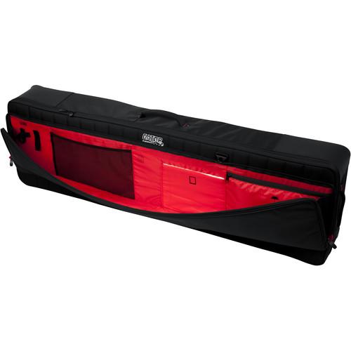 Gator G-Pg-88Slim Pro-Go Series Slim 88-Note Keyboard Bag - Red One Music