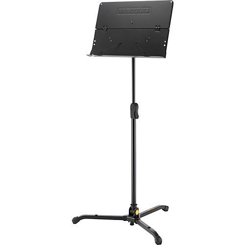 Hercules Bs301B Ez Cluth Tripod Orchestra Stand W Foldable Desk - Red One Music