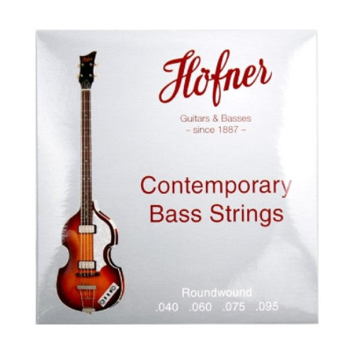 Hofner CONTEMPORARY Roundwound Bass Strings 30" Scale
