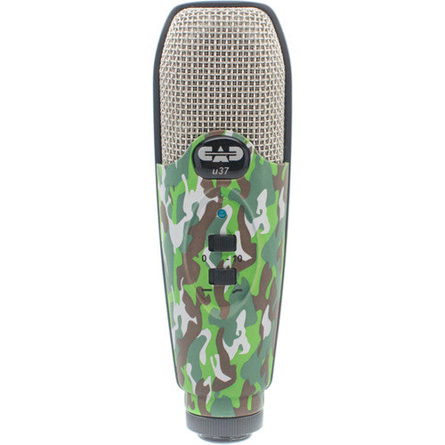 Microphone d'enregistrement de studio USB CAD U37 (Camouflage)
