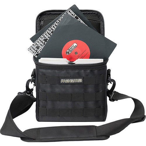 Magma MGA43026 45 Record-Bag 50 Travel Bag for up to 50 7" Records (Black/Khaki)