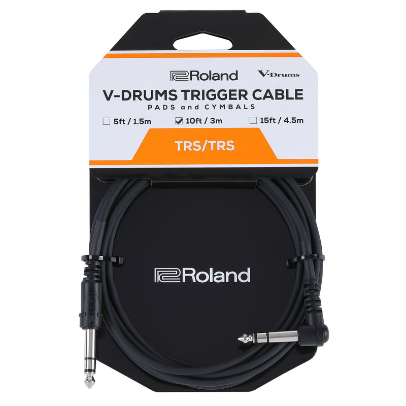 Roland PCS-10-TRA Electronic Percussion Trigger Cable 1/4 Inch TRS 10ft.