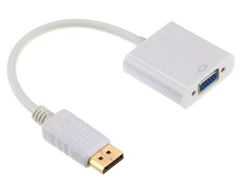 Cable Matters DISPLAYPORT to VGA Adapter - White - Red One Music
