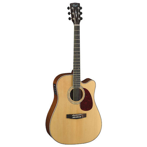 Cort MR710F-NS Venetian Cutaway Dreadnought Acoustic Guitar - Red One Music