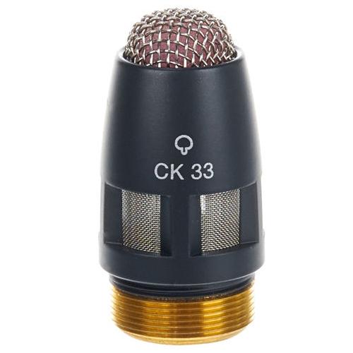 AKG CK33 Capsule de microphone à condensateur hypercardioïde haute performance 