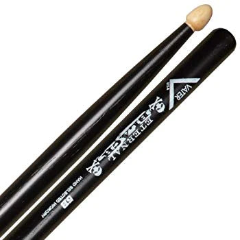 Vater VHEBP5BW Eternal Black Power 5B Wood Tip Drumsticks