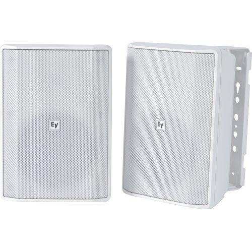 Electro-Voice EVID-S5.2XW 5 Inch Cabinet 70100V Ip65 Pair - White - Red One Music