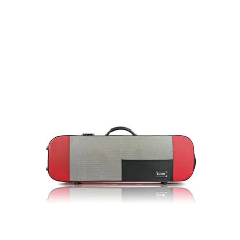 Bam 5001SR Stylus Violin Case (Red)