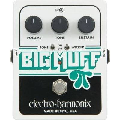 Electro-Harmonix BIG MUFF PI W/TONE WICKER Fuzz Pedal