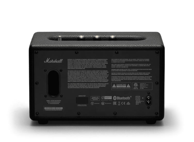 Enceinte Bluetooth Marshall ACTON II - Noir