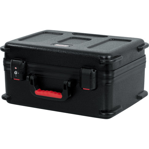 Gator GTSA-MIC15 ATA-Molded Polyethylene Case w/ Foam Drops for up to 15 Wired Microphones