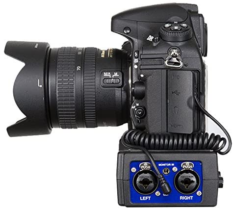 BeachTek DXA-SLR PURE Adaptateur audio passif XLR pour appareils photo reflex numériques