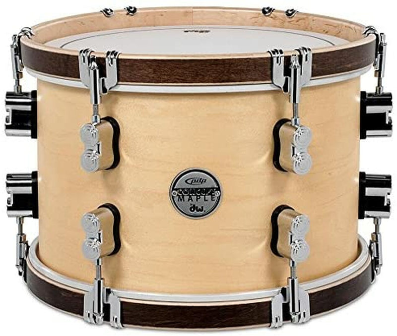 PDP PDCC0812TTNW Concept Maple Classic Rack Tom 8" x 12" - Teinture naturelle