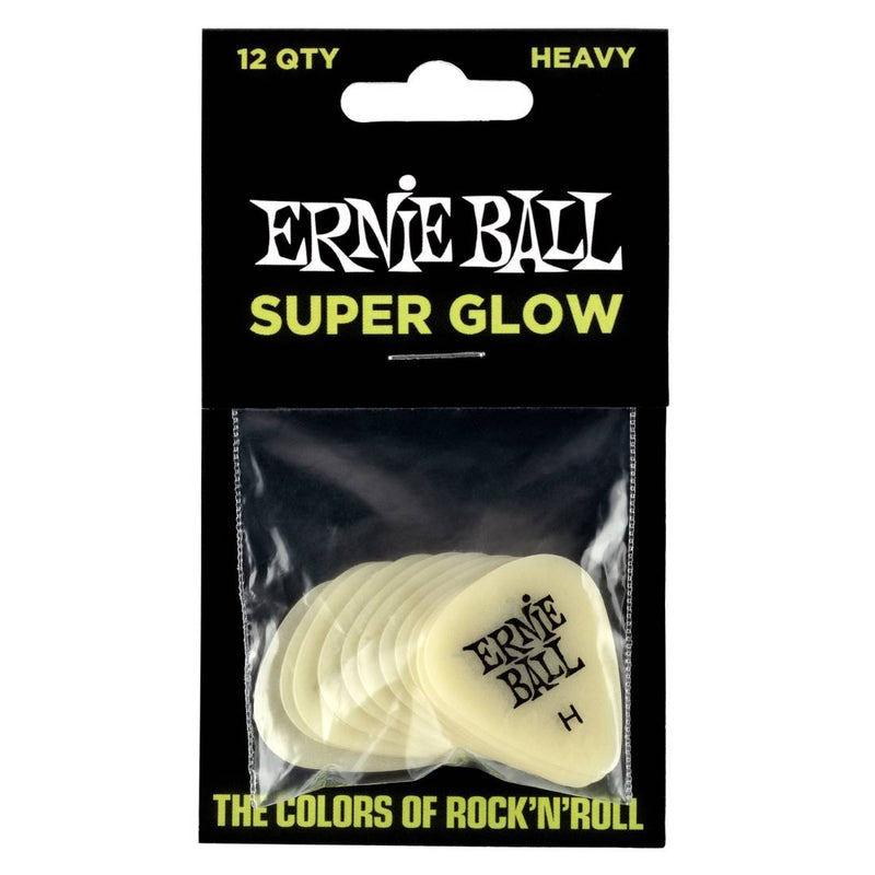 Ernie Ball 9226EB Super Glow cueille Heavy - Sac de 12