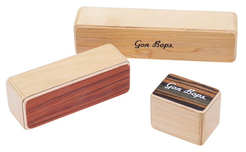 Gon Bops FSPWSH3 Fiesta Wood Shakers - 3 Pack