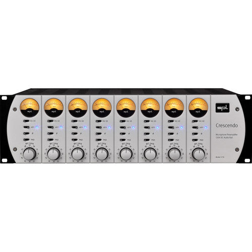 SPL CRESCENDO 8-Channel Microphone Preamplifier - Silver