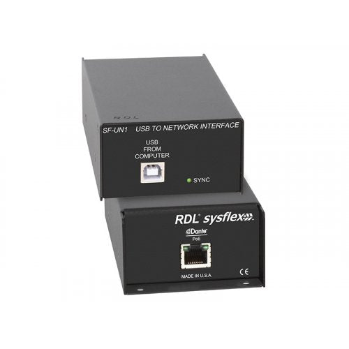 RDL SF-UN1 USB to Dante Network Interface