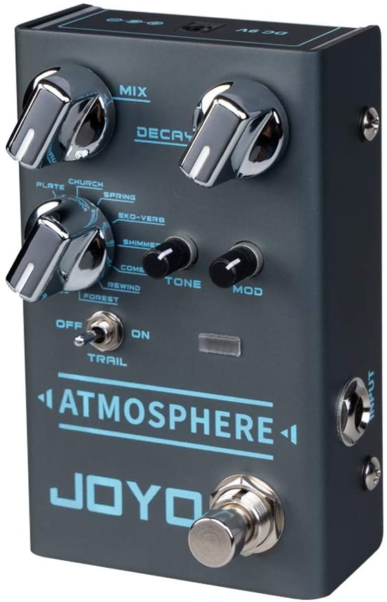 Joyo R-14 Atmospheres Reverb Pedal Multi Mode Effects
