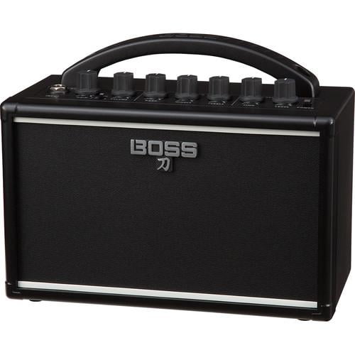 Boss Katana-Mini 7W 1X4 Battery-Powered Combo Amplifier - Red One Music