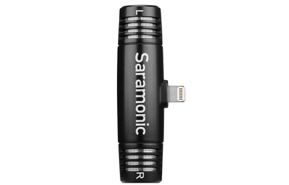 Saramonic SPMIC510DI Microphone stéréo compact pour appareils iOS avec connecteur Lightning