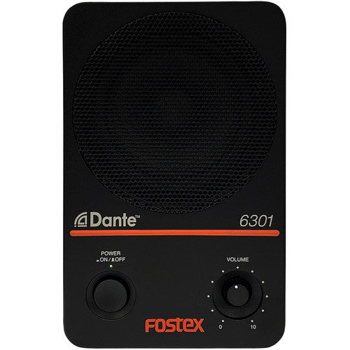 Fostex 6301DT Haut-parleur de moniteur actif 4" 20 W avec Dante (simple)