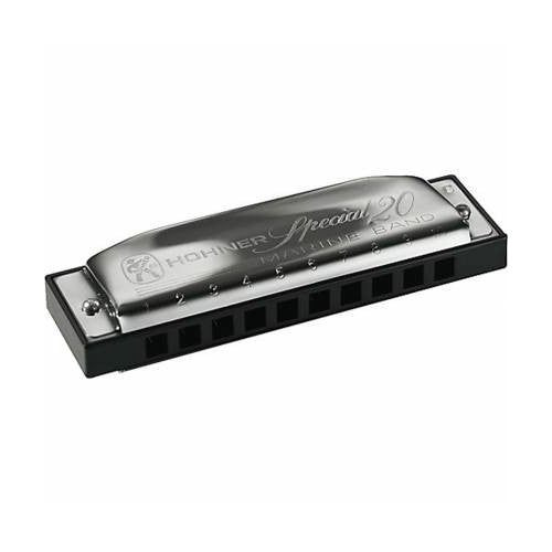 Hohner 560PBX-A Harmonica diatonique spécial 20 - Clé de ré majeur