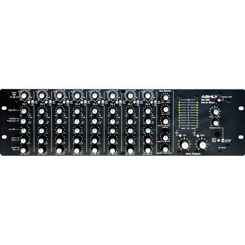 Ashly MX-508 Stereo Microphone Mixer - Red One Music