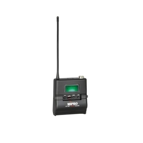 Mipro Act80T Miniature Bodypack Transmitter Wideband Digital Miniature Bodypack Transmitter - Red One Music