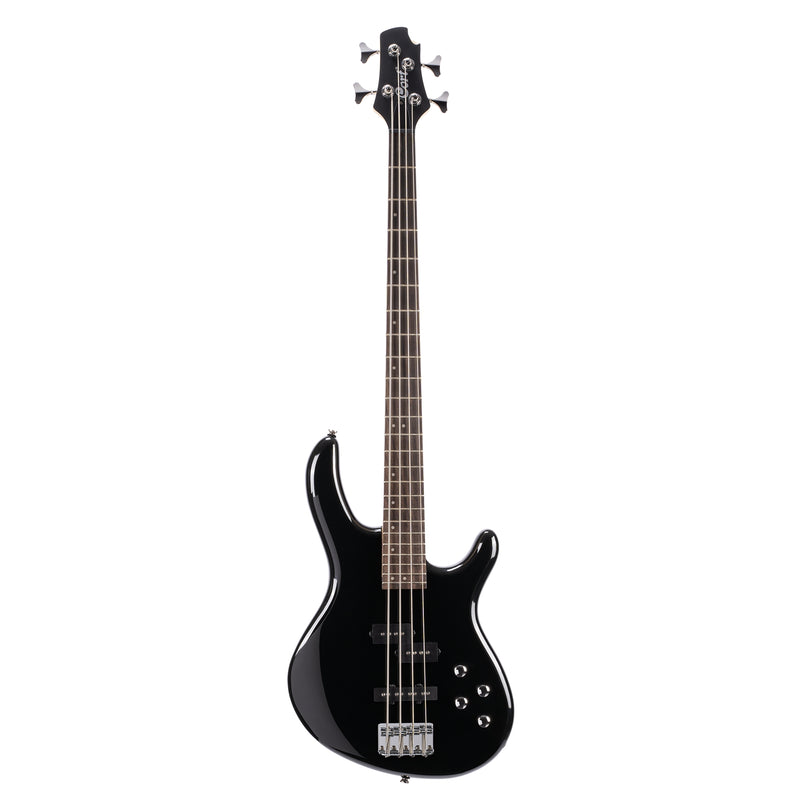 Cort ACTION-BASS-PLUS-BK Action Plus Bass - Electric Bass with PJ Pickups - Black