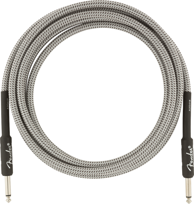 Fender PROFESSIONAL Instrument Cable (White Tweed) - 10'