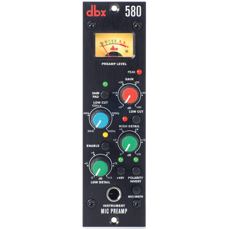 Dbx 580  Microphone Preamp - Red One Music