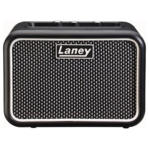 Laney Mini-SuperG 3W 1x3 Guitar Combo Amp Black and Silver with tonebridge LSI - Red One Music