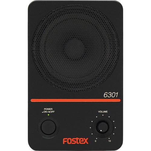 Fostex 6301NE 4 Active Monitor Speaker 20W D-Class Single - Red One Music