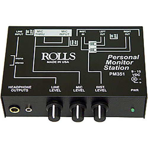 Rolls PM351 Station de moniteur personnel
