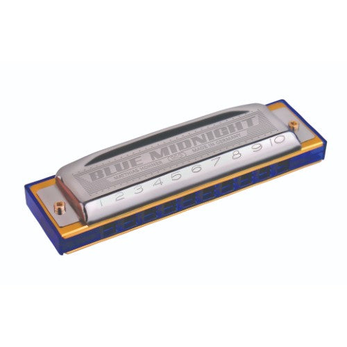 Hohner 595BX-C Blue Midnight Harmonica - Key of C