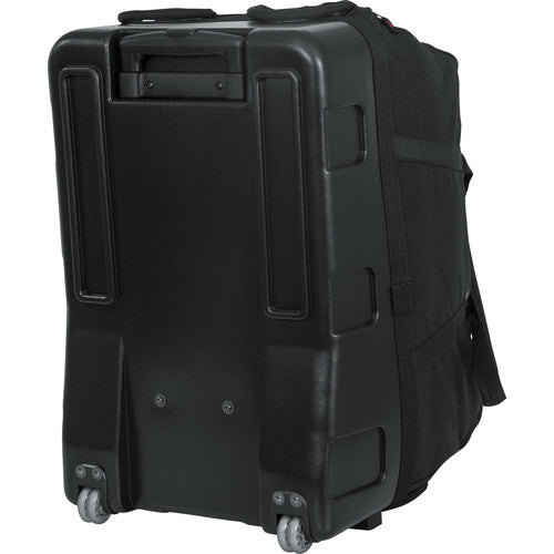 Gator GPA-777 Rolling Speaker Bag w/ Solid Bottom for JBL EON 15/Mackie SRM 450/Electro Voice SX100 Speakers