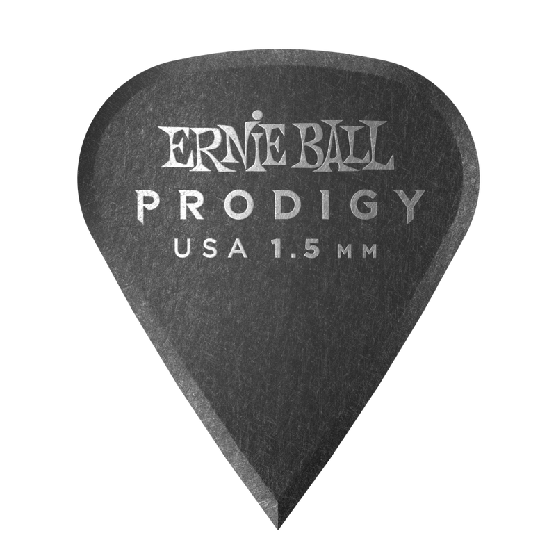 Ernie Ball 9335EB Prodigy Black Sharp Picks 1.5mm (6)