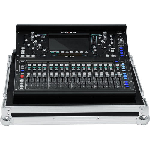 Gator GTOURAHSQ5NDH Flight-case personnalisé pour table de mixage Allen &amp; Heath SQ-5 